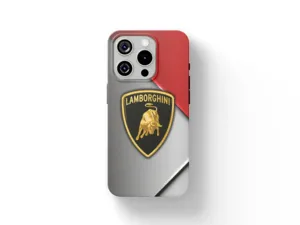 Lamborghini Custodia Smartphone Stile Sportivo da Gara